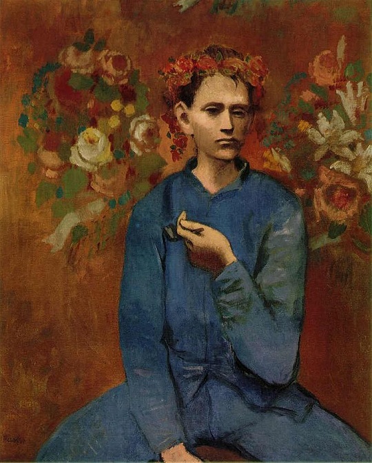 boy with a pipe