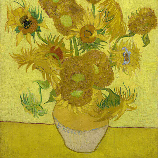 “Sunflowers” (1889)